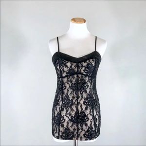 Express Black Lace Cami/Tank- Medium